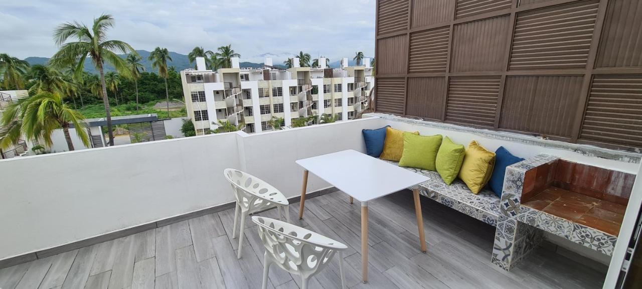 Moderno Depa Con Terraza Y Vista Extraordinaria Lejlighed Manzanillo Eksteriør billede
